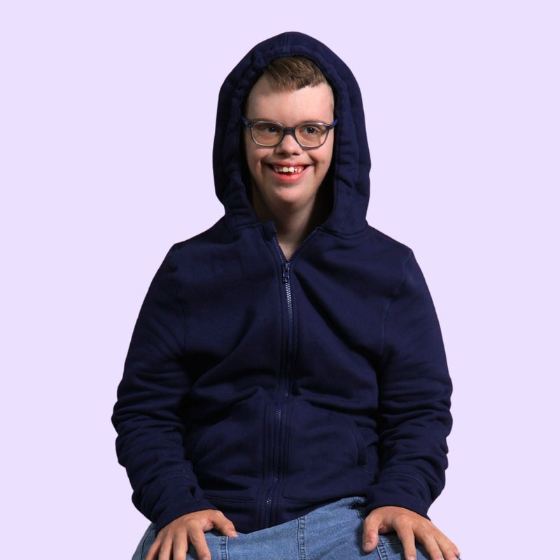 Adult QuietSense Zippered Sound Reducing Sensory Hoodie