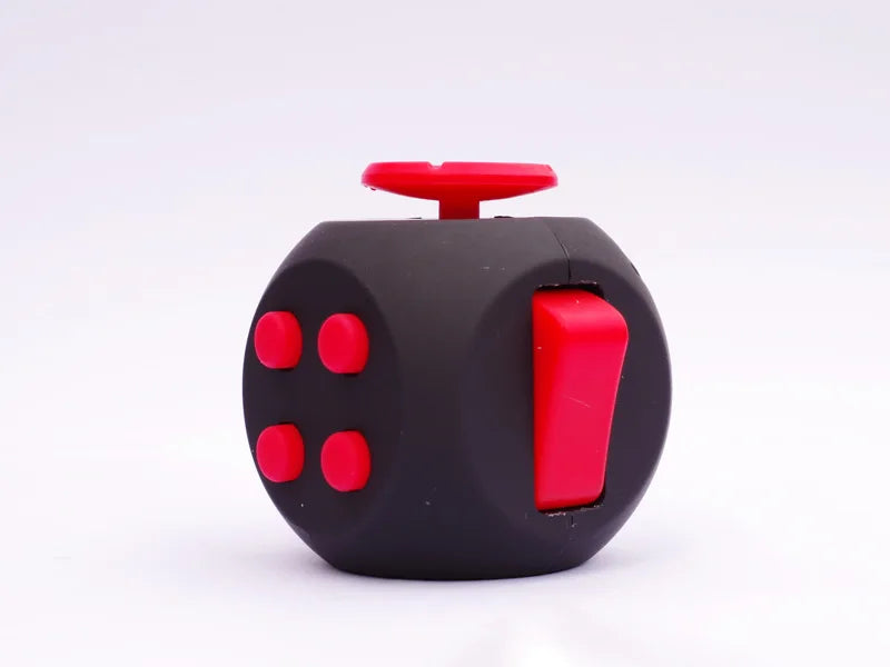 12 Sides Fidget Cube | Anti Stress Sensory Toy for Focus and Calm