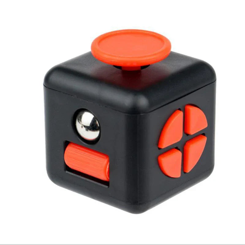 6/12 Sides Rainbow Fidget Cube | Decompression Sensory Toy for Anxiety and ADHD