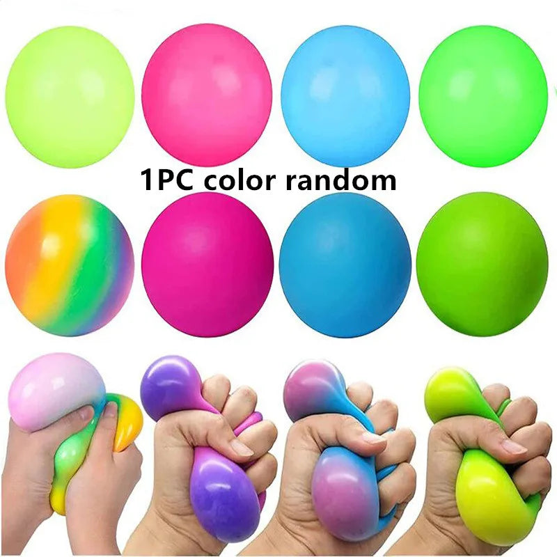 Slow Rising Stress Balls | Squishy Sensory Fidget Toys for Adults and Kids