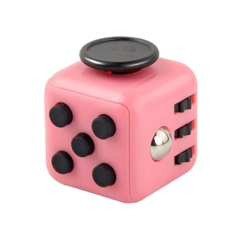 6/12 Sides Rainbow Fidget Cube | Decompression Sensory Toy for Anxiety and ADHD