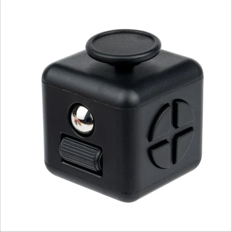 6/12 Sides Rainbow Fidget Cube | Decompression Sensory Toy for Anxiety and ADHD