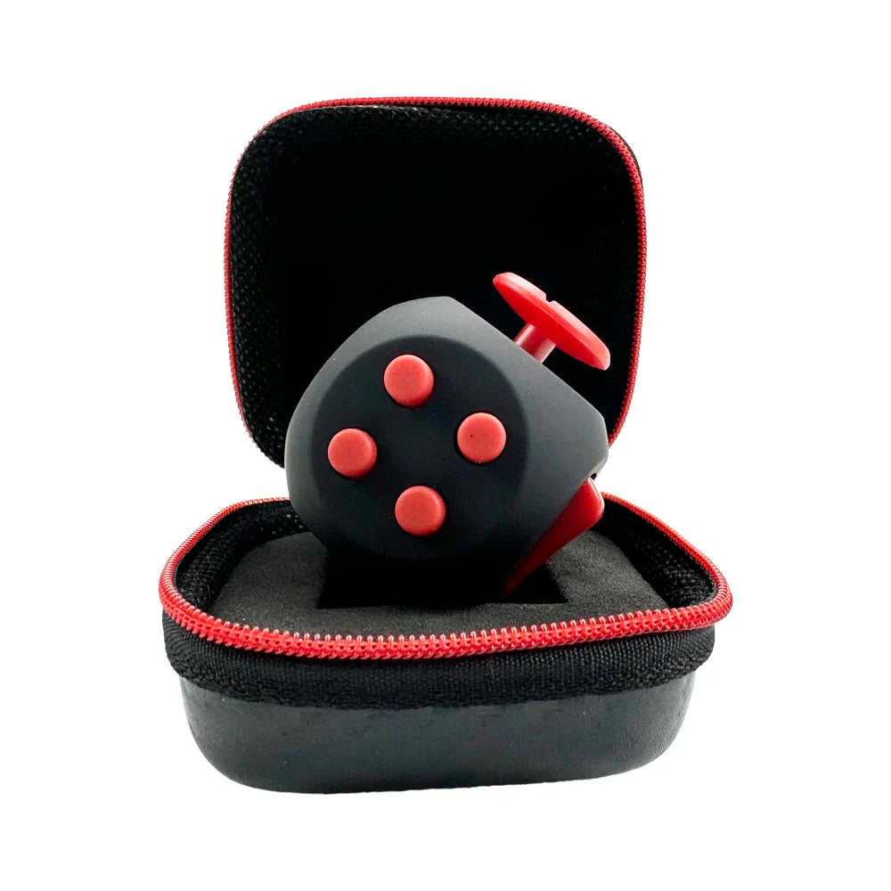 12 Sides Fidget Cube | Anti Stress Sensory Toy for Focus and Calm