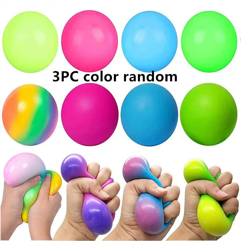 Slow Rising Stress Balls | Squishy Sensory Fidget Toys for Adults and Kids