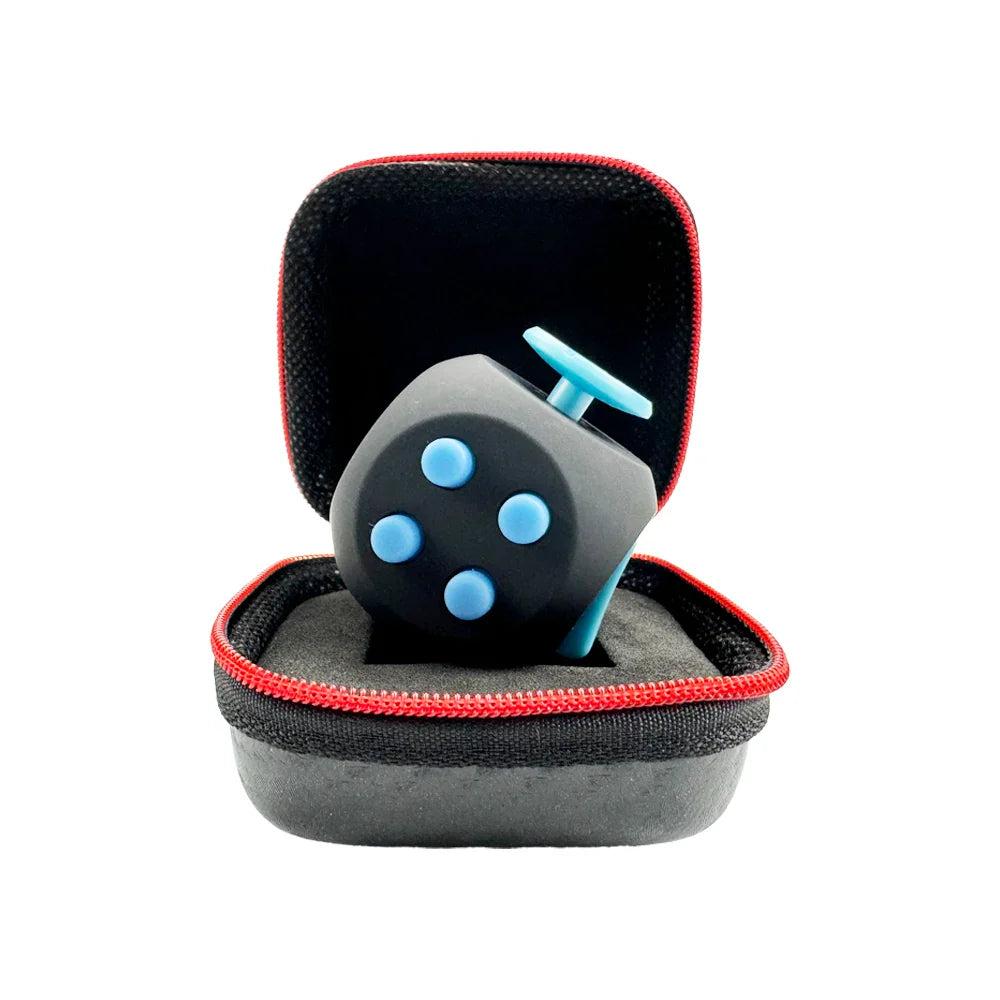12 Sides Fidget Cube | Anti Stress Sensory Toy for Focus and Calm