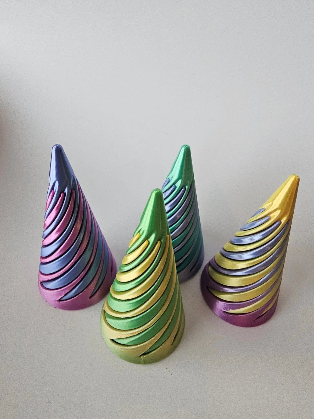 Swirl Cone Fidget Toy – Twisting Spiral Desk Fidget | Sensory Focus Tool for ADHD