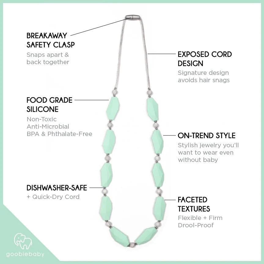 Naomi Teething Necklace -2 Colors!